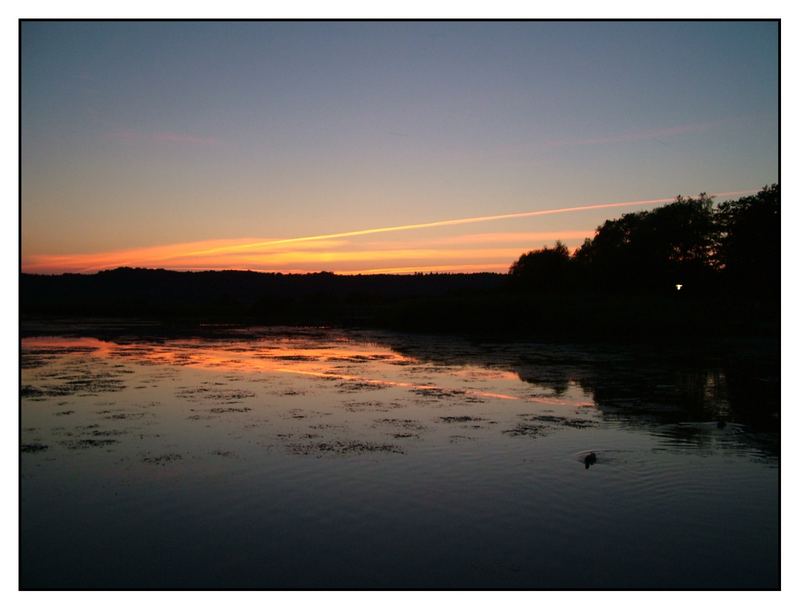 Sonnenuntergang auf Rügen