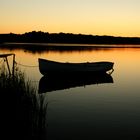 Sonnenuntergang auf Rügen/Selliner See