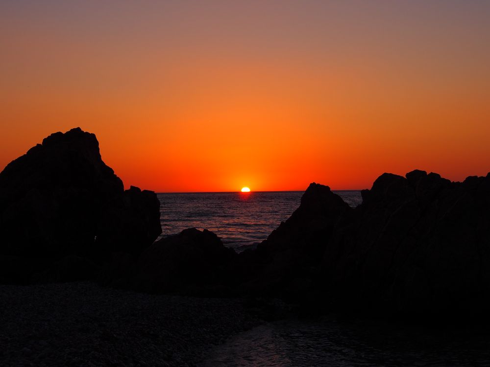 Sonnenuntergang auf Samos :-) Very nice :-)