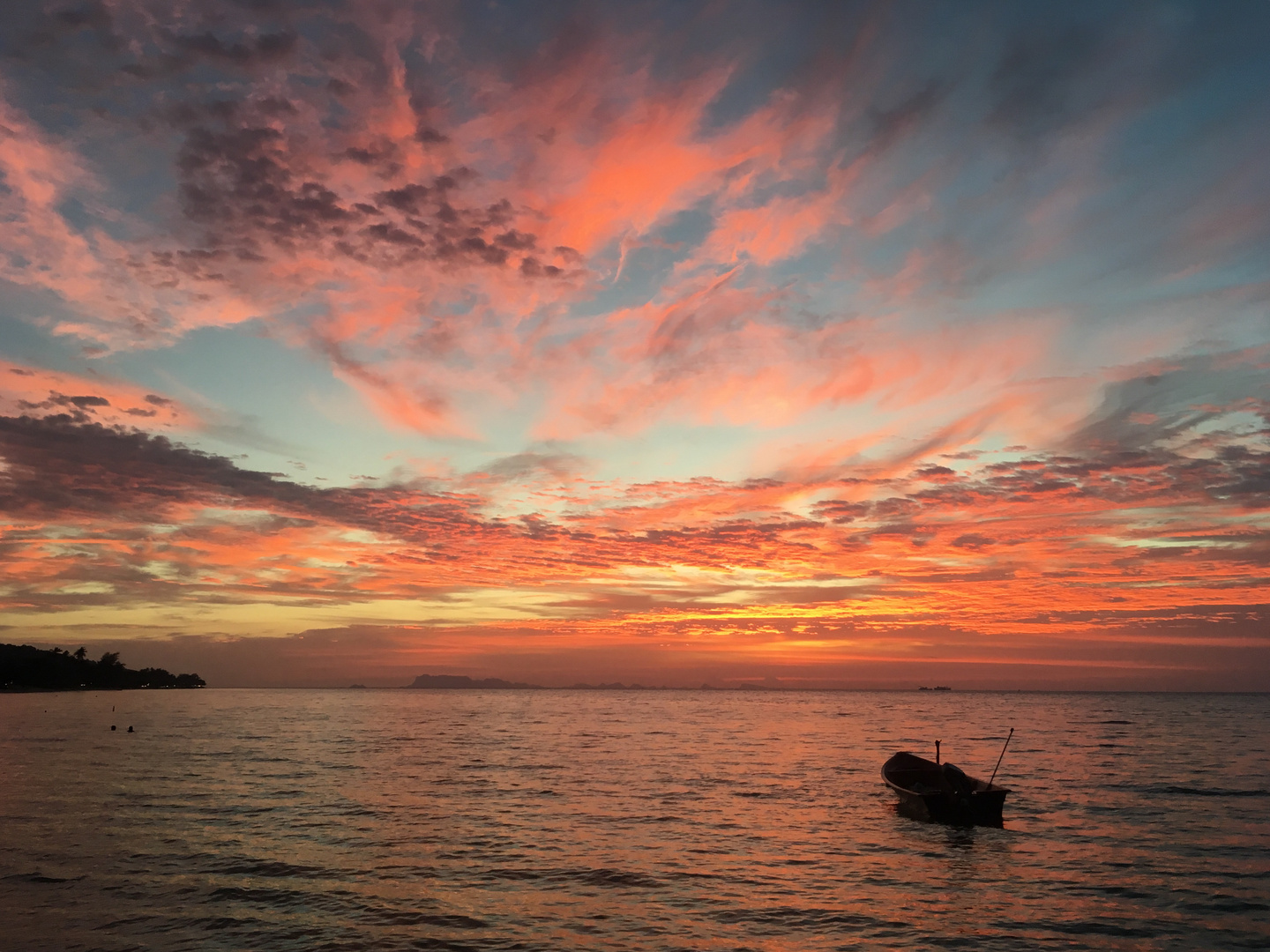 Sonnenuntergang auf Samui