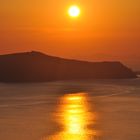 Sonnenuntergang auf Santorini