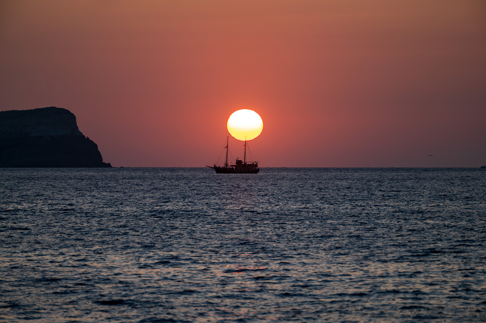 Sonnenuntergang auf Santorini