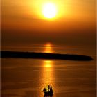 Sonnenuntergang auf Santorini