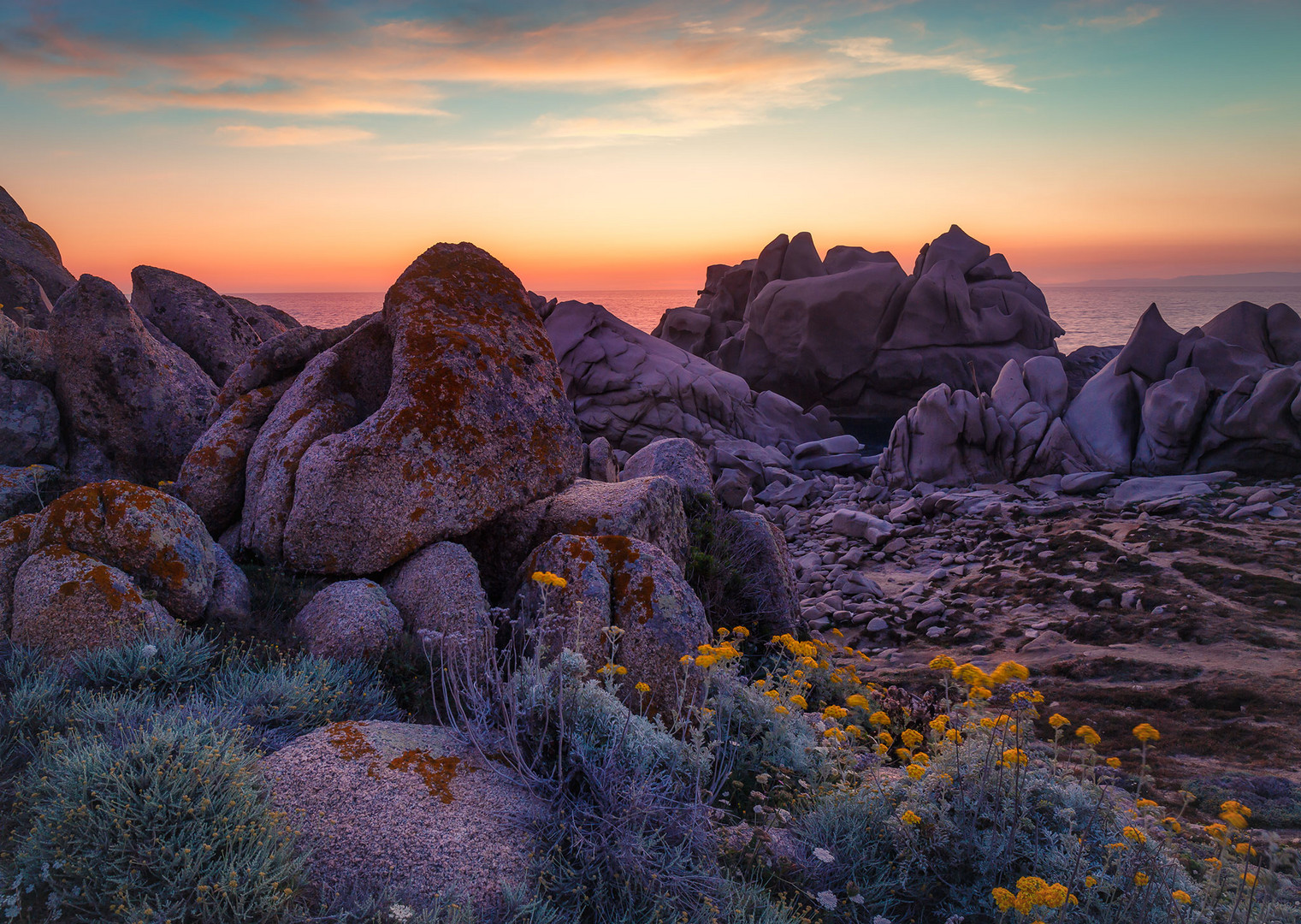 Sonnenuntergang auf Sardinien