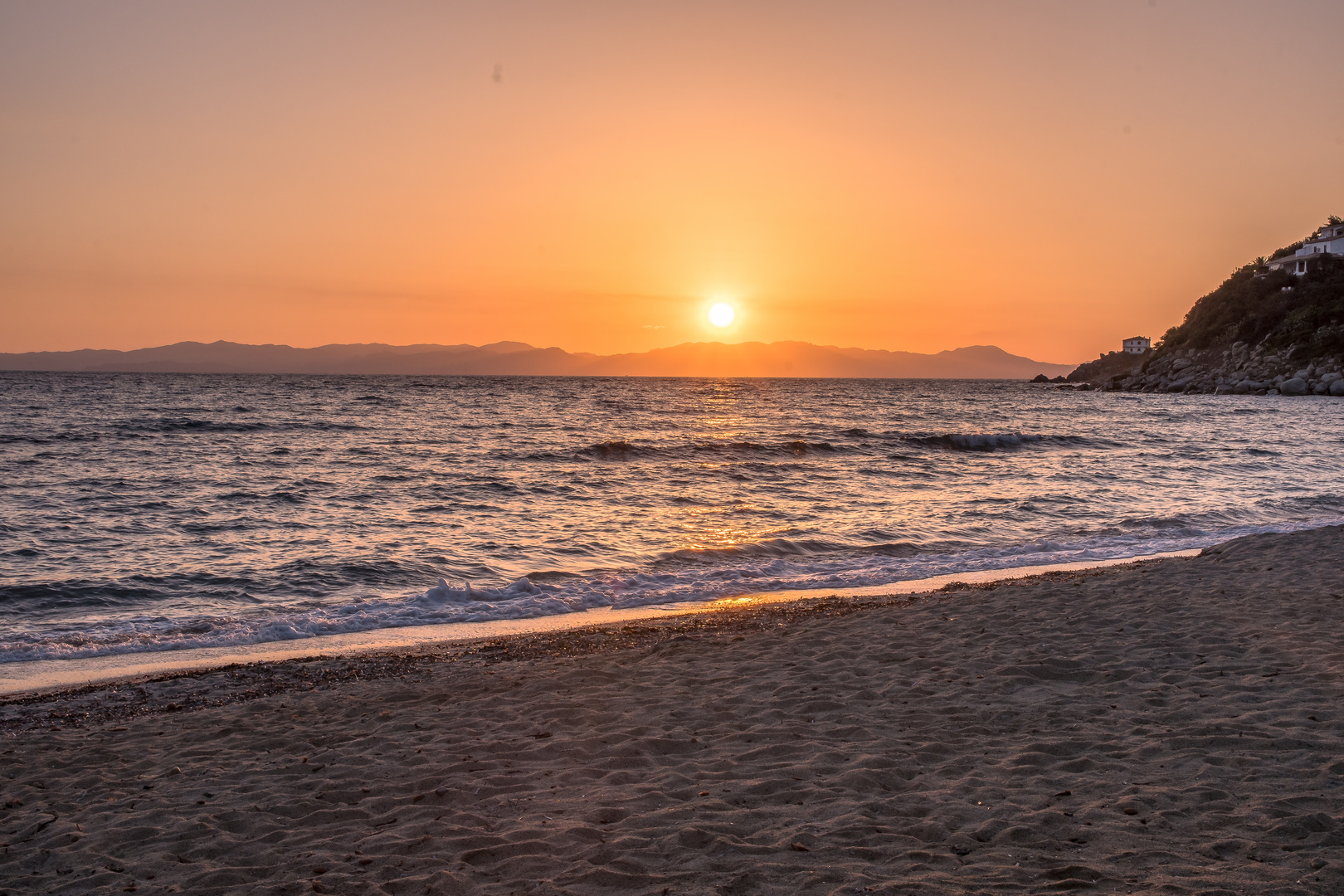 Sonnenuntergang auf Sardinien 