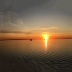 Sonnenuntergang auf See