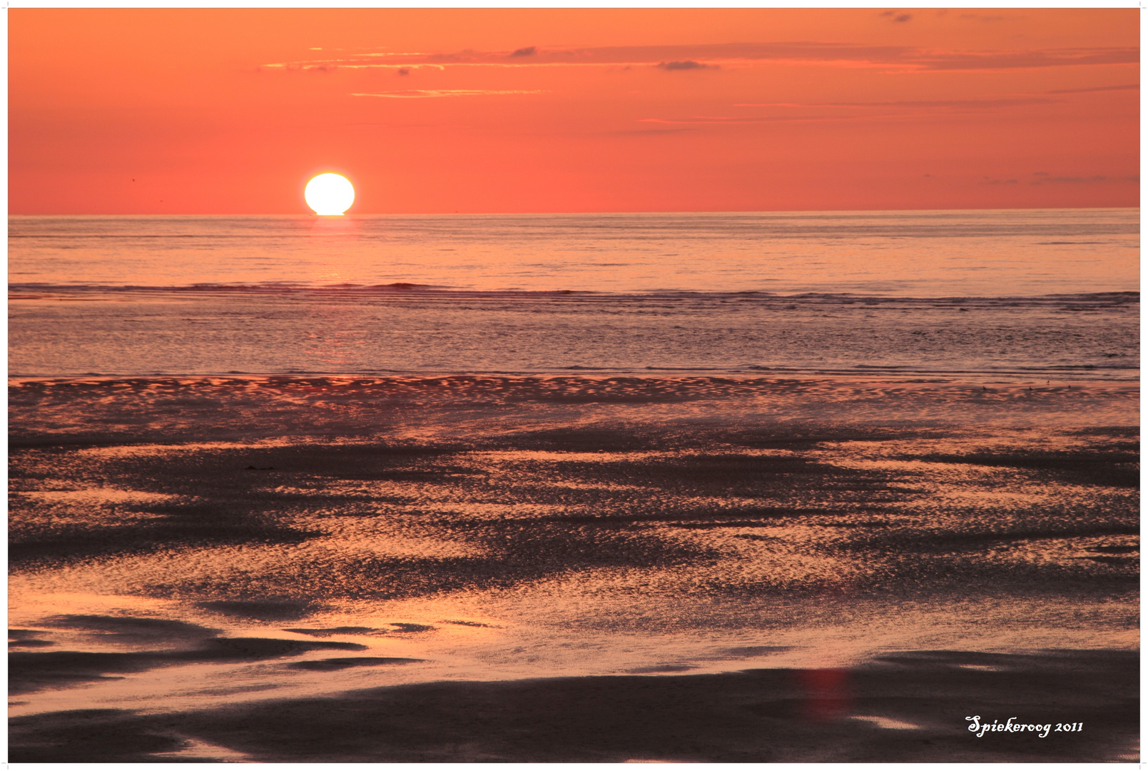 Sonnenuntergang auf Spiekeroog