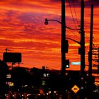 sonnenuntergang auf St. Clair West