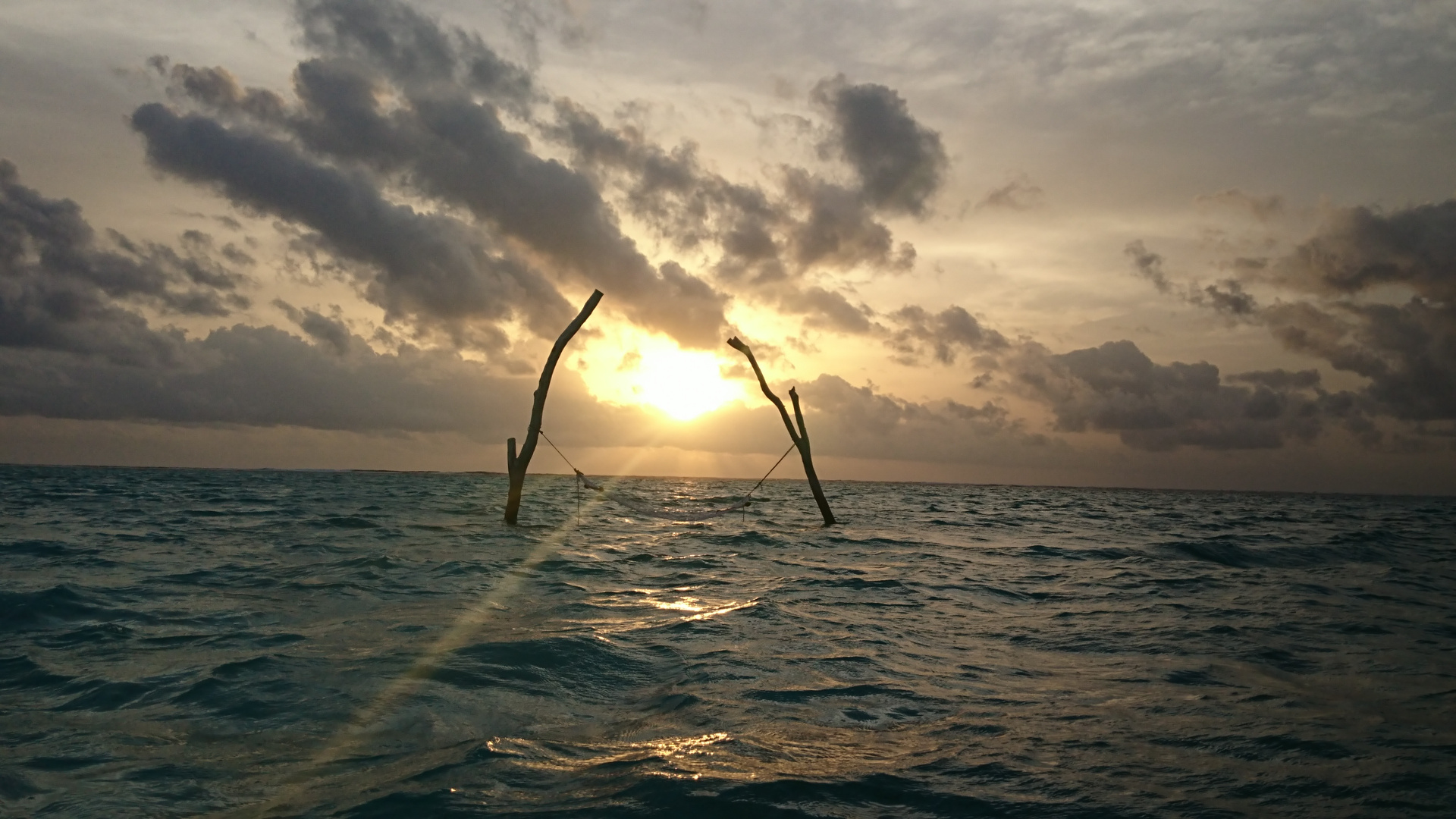 Sonnenuntergang auf Summer Island 