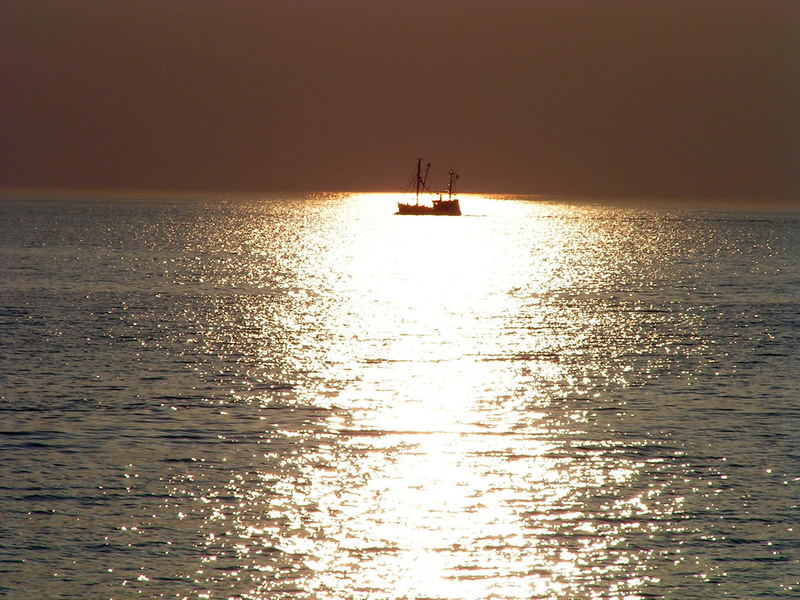 Sonnenuntergang auf Sylt