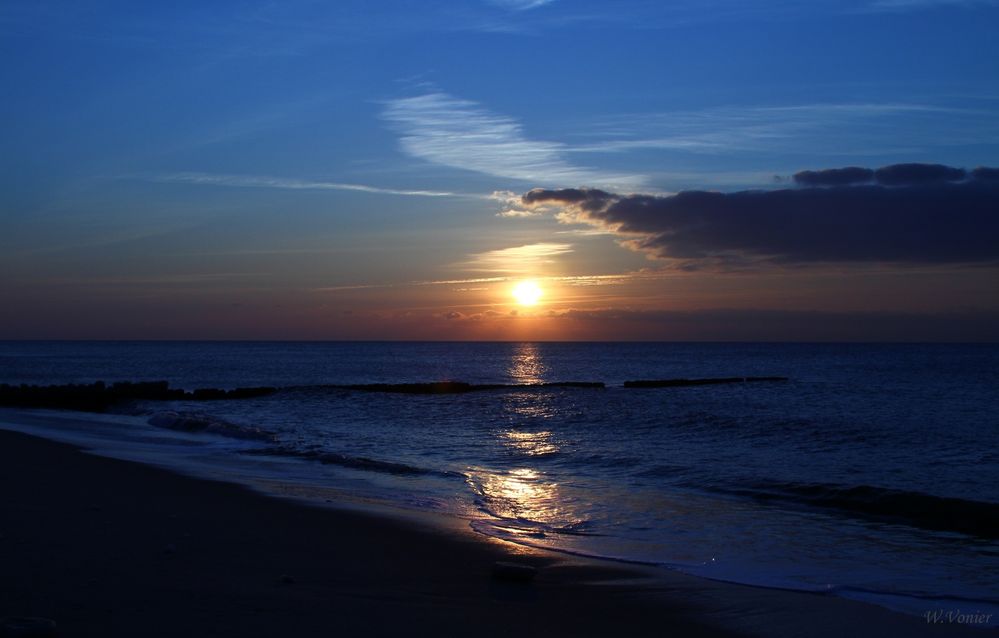 Sonnenuntergang auf Sylt