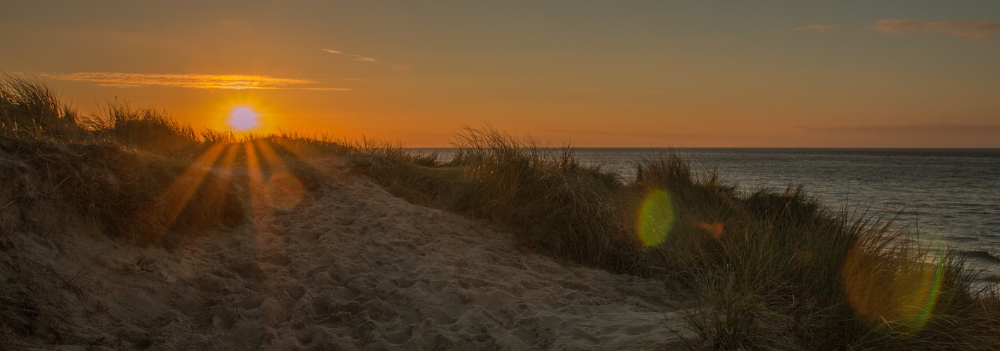 Sonnenuntergang auf Sylt...