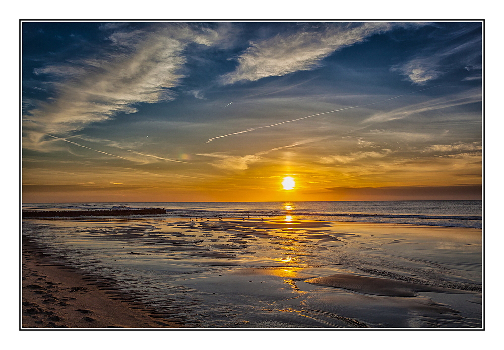 Sonnenuntergang auf Sylt-2