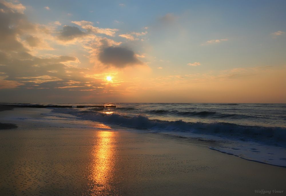 Sonnenuntergang auf Sylt