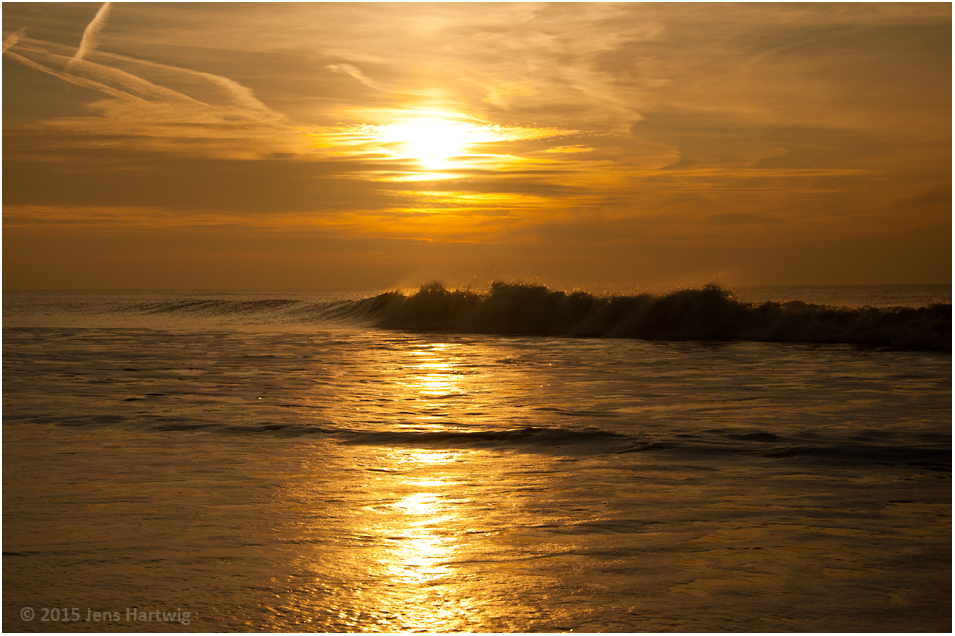 Sonnenuntergang auf Sylt