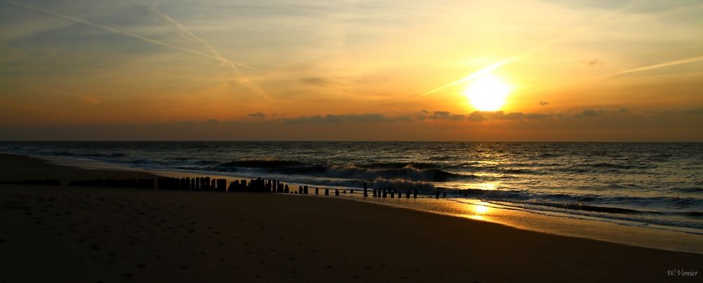 Sonnenuntergang auf Sylt