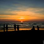 Sonnenuntergang auf Sylt