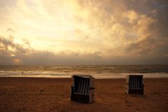 Sonnenuntergang auf Sylt