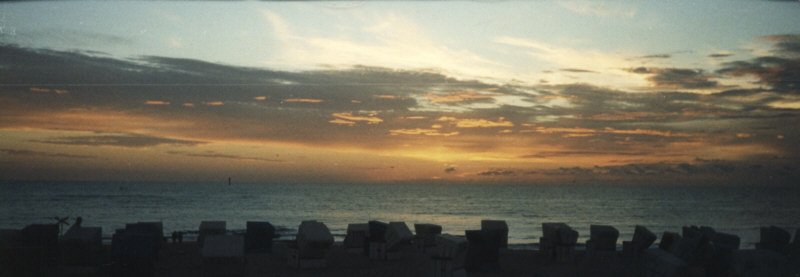 Sonnenuntergang auf Sylt