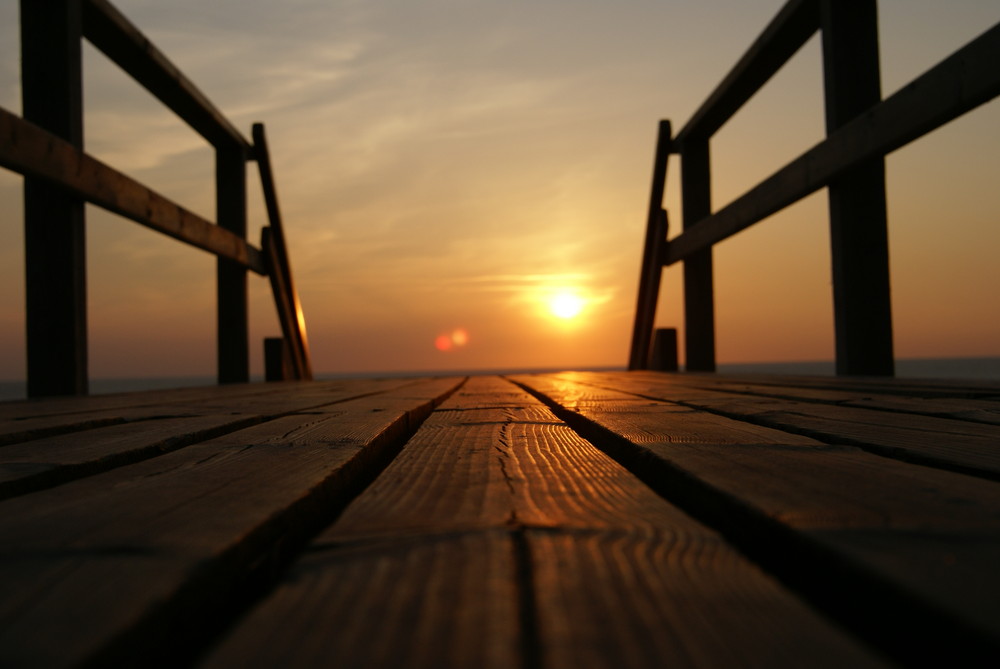 Sonnenuntergang auf Sylt