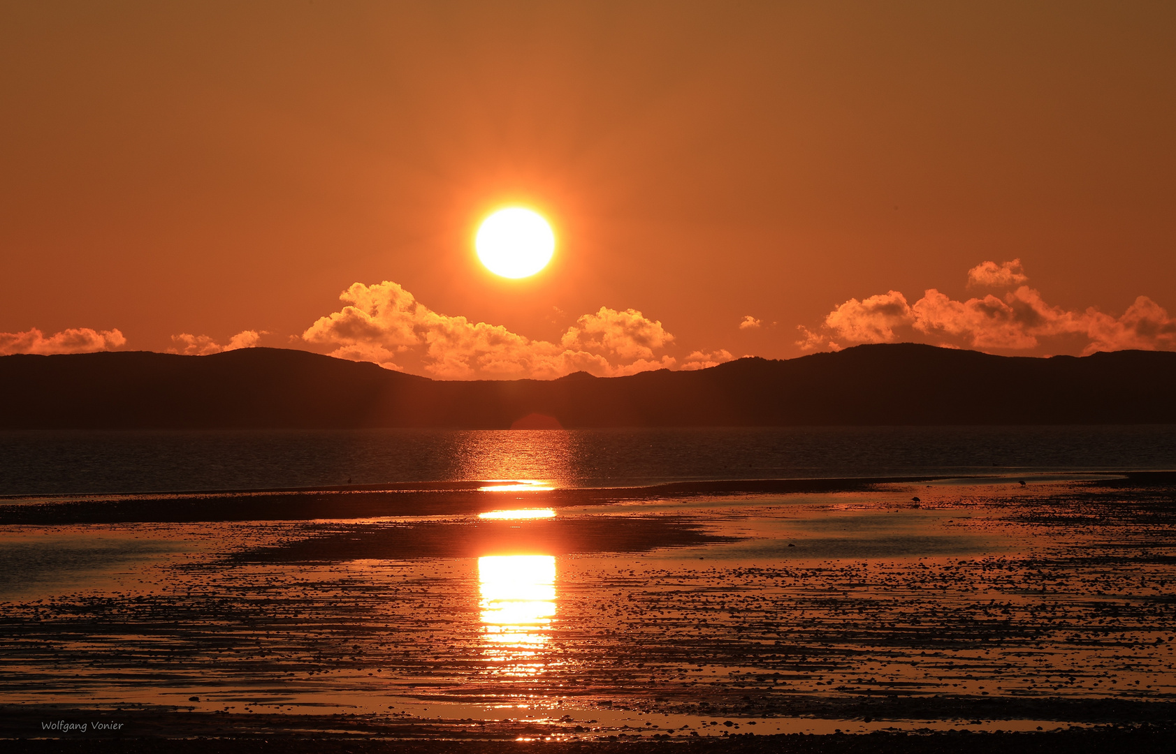 Sonnenuntergang auf Sylt