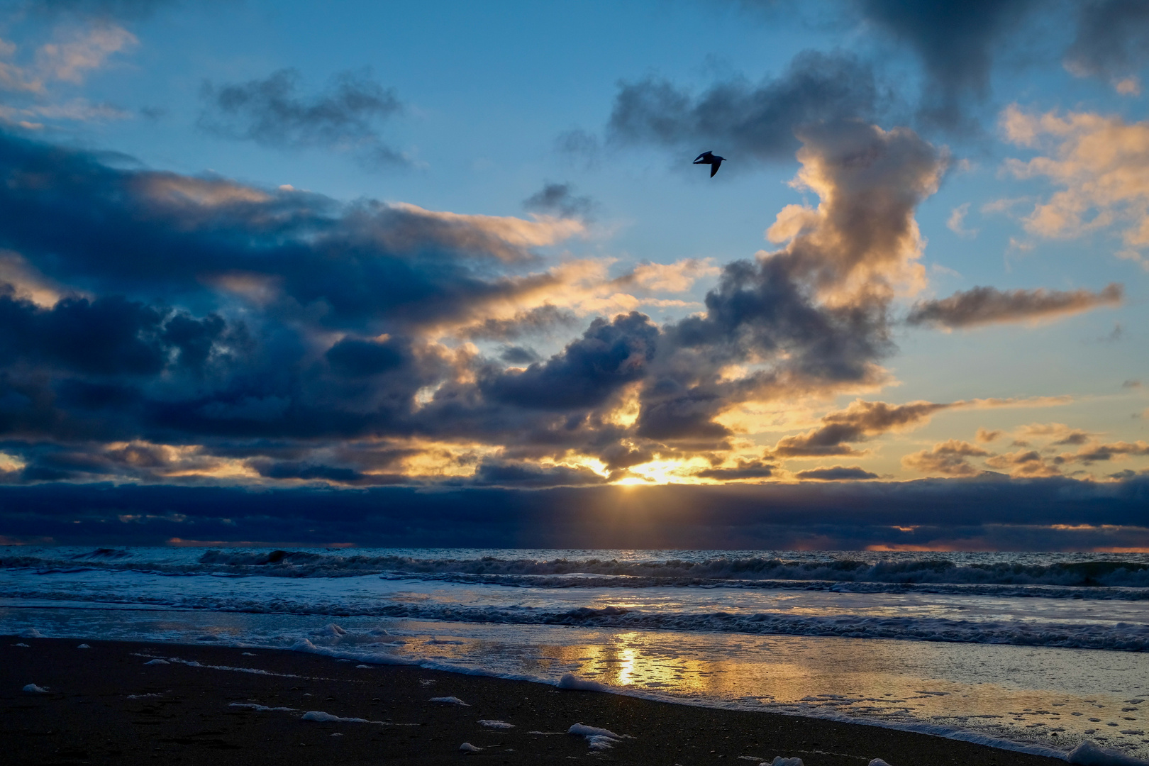 Sonnenuntergang auf Sylt