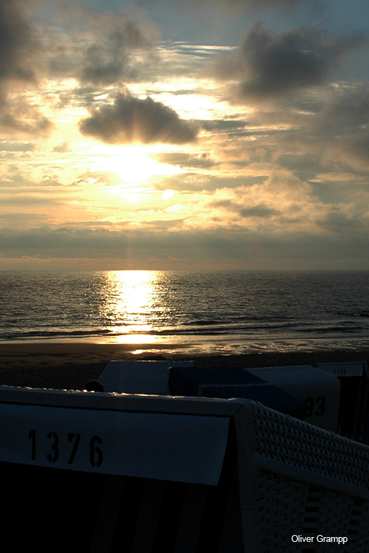 Sonnenuntergang auf Sylt