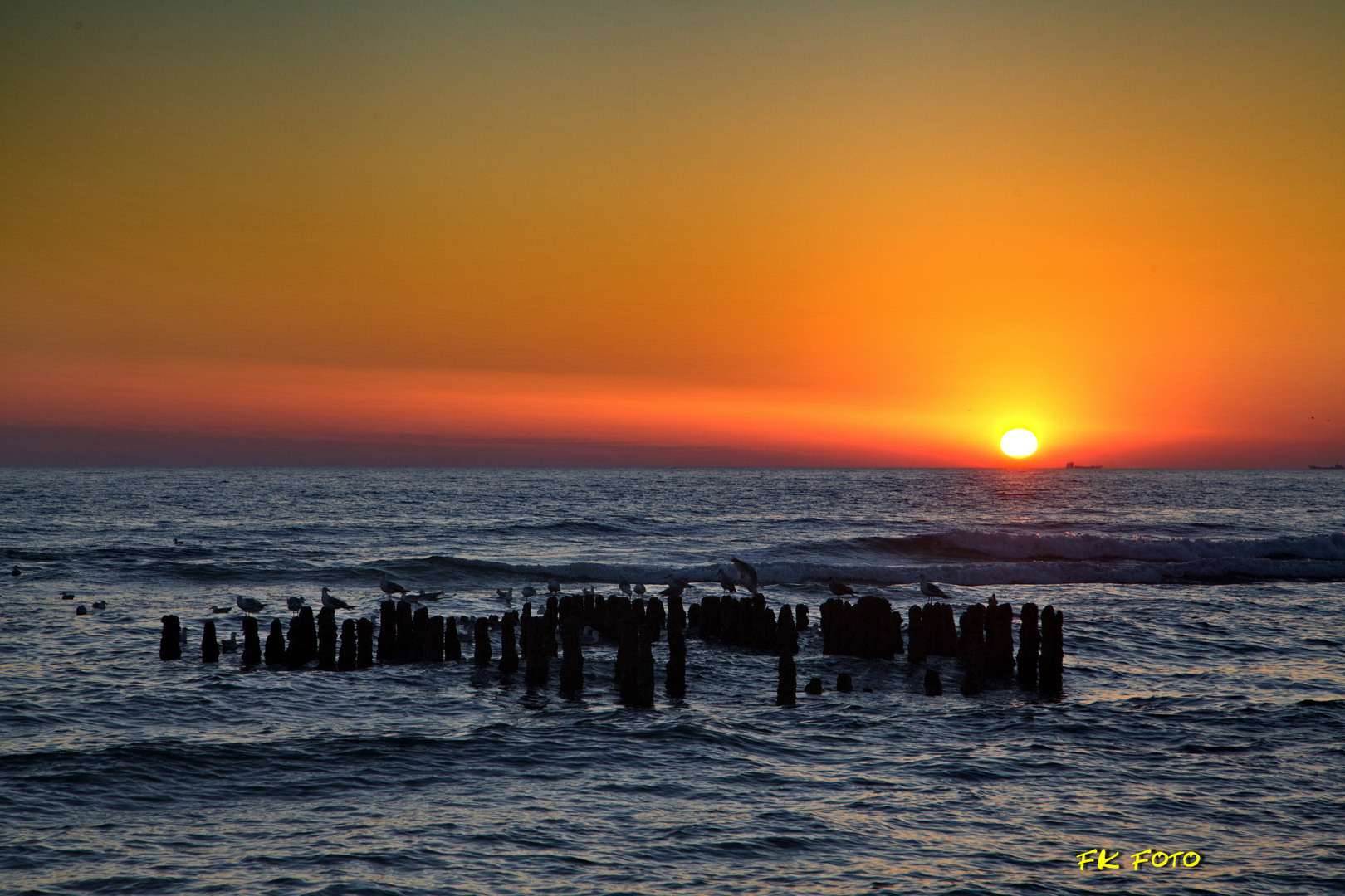  Sonnenuntergang auf Sylt