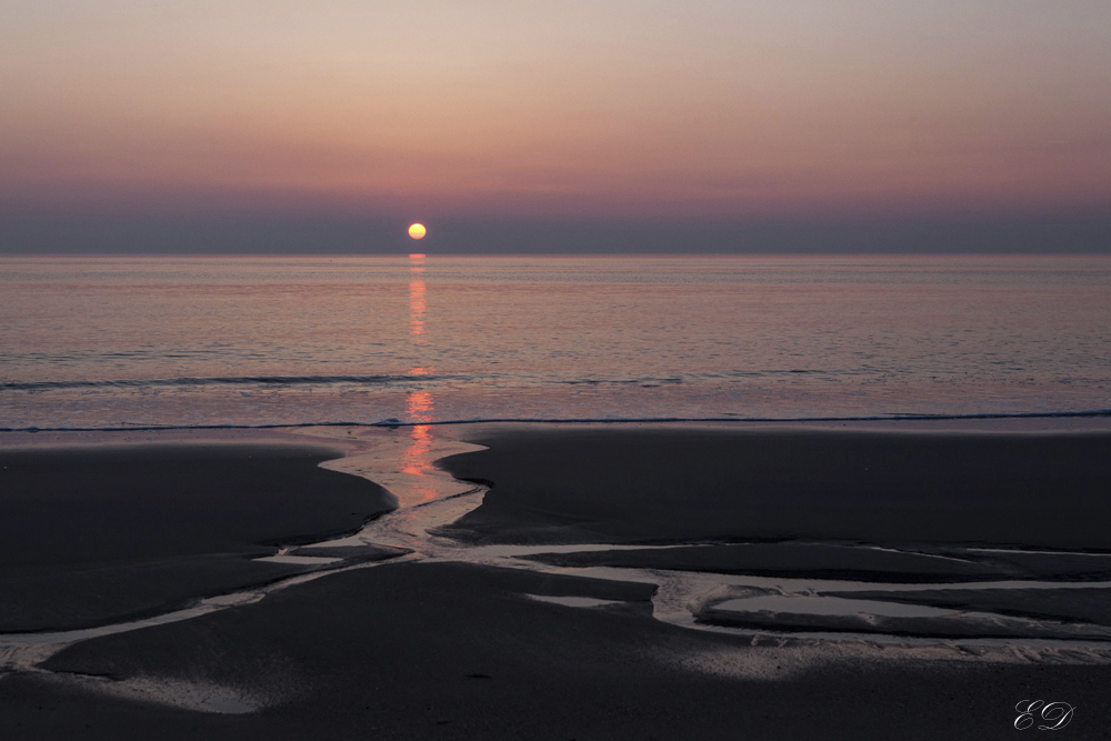 Sonnenuntergang auf Sylt