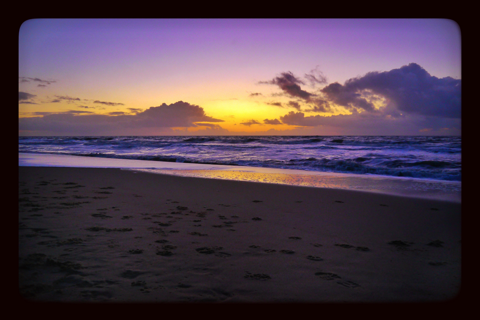 Sonnenuntergang auf Sylt