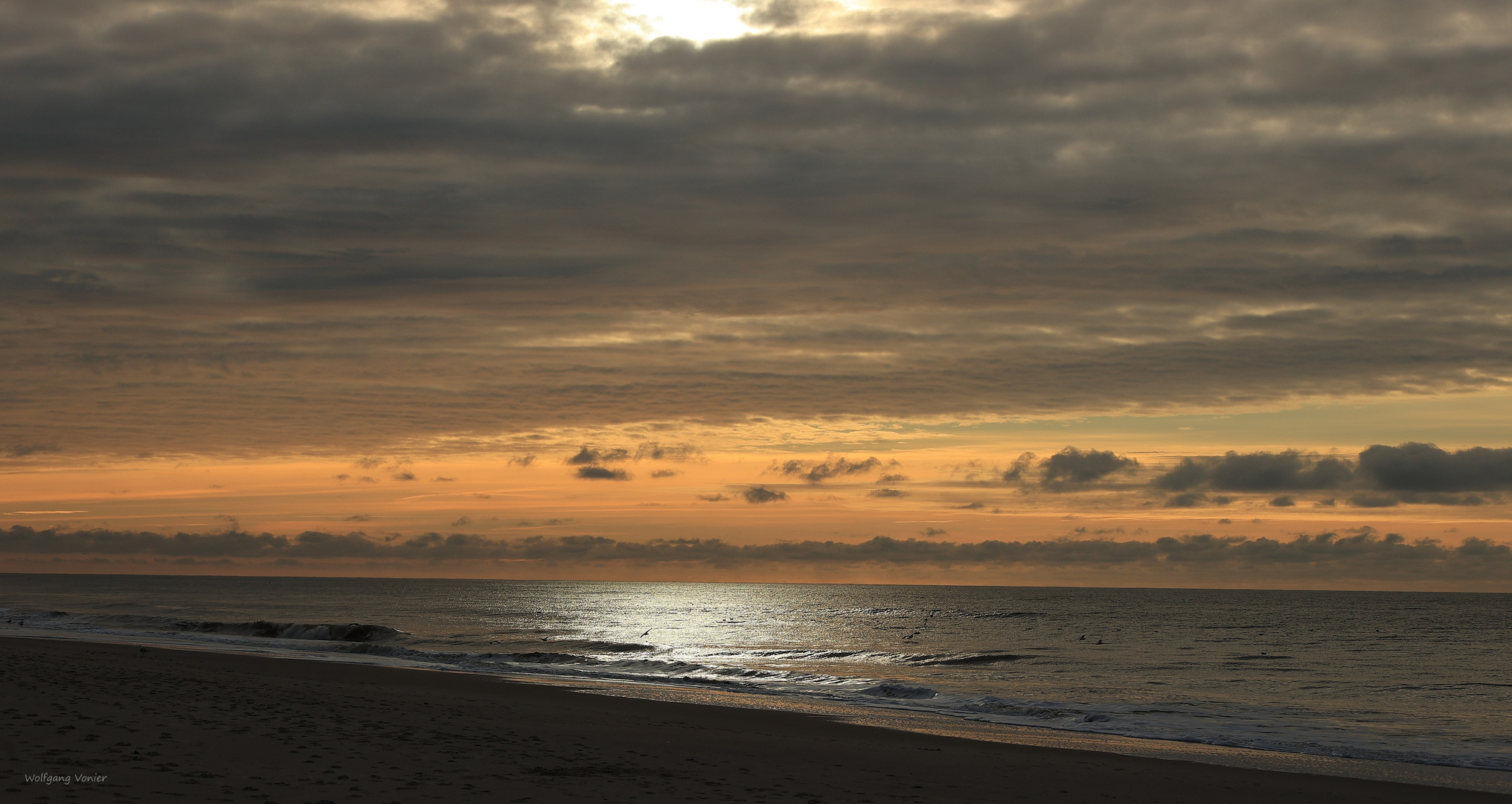 Sonnenuntergang auf Sylt