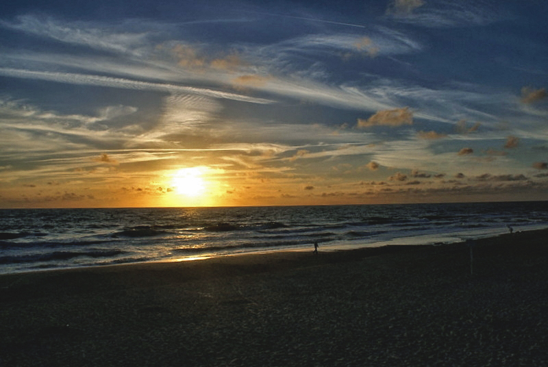 Sonnenuntergang auf Sylt