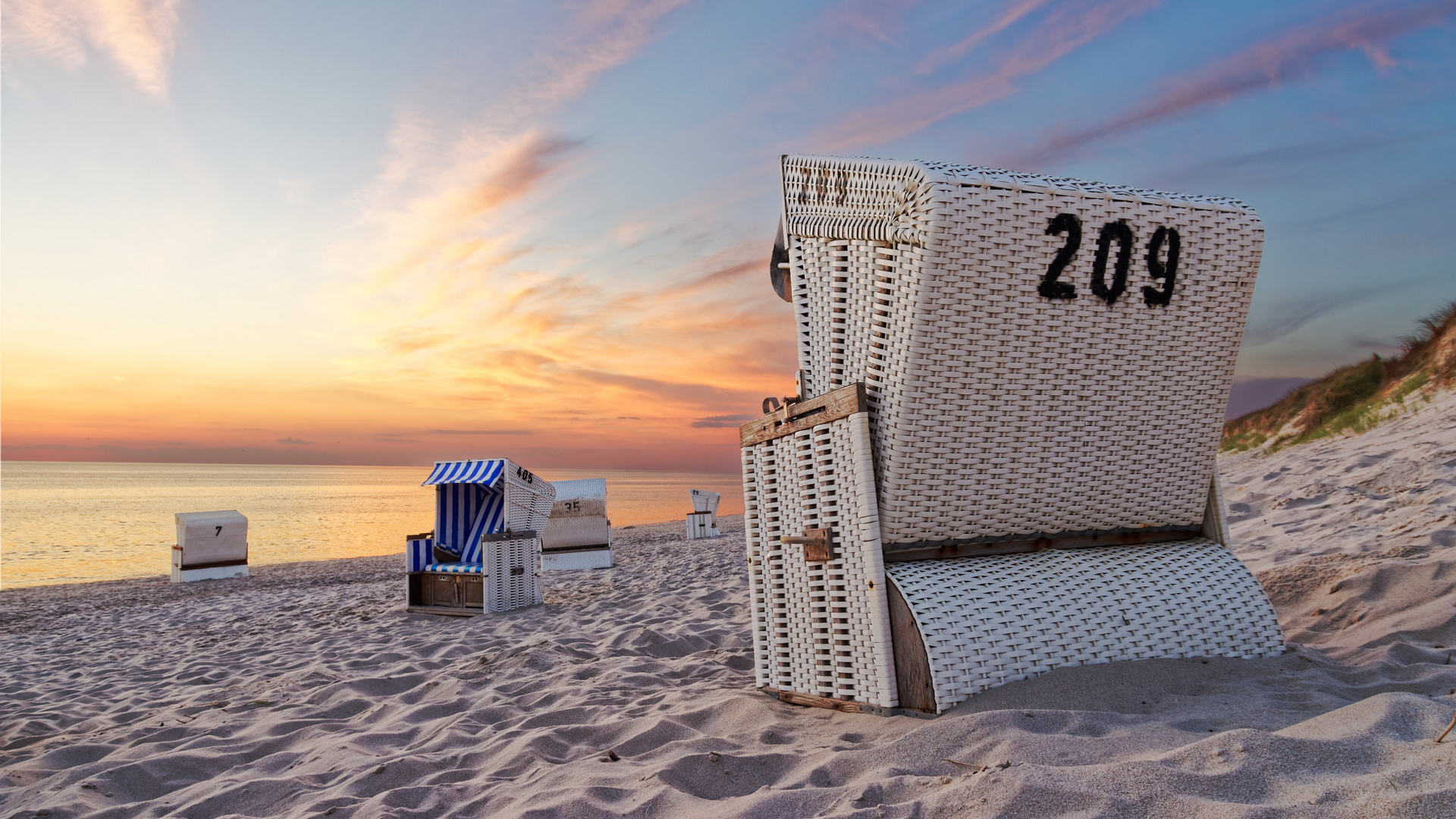 Sonnenuntergang auf Sylt