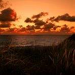 Sonnenuntergang auf Sylt