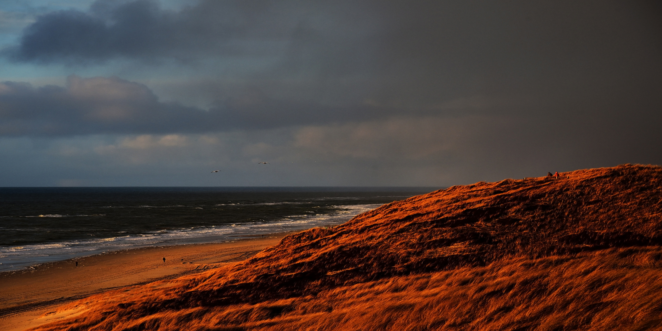 Sonnenuntergang auf Sylt