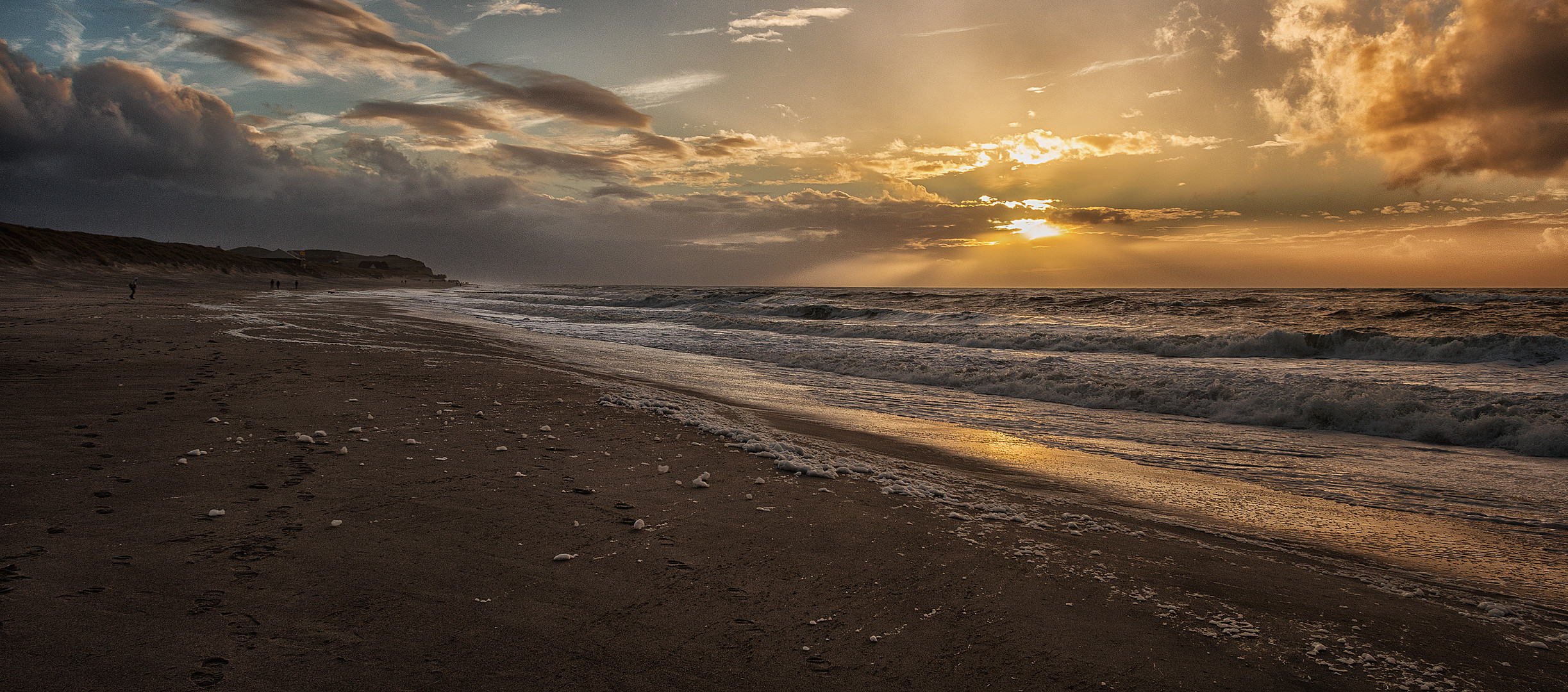 Sonnenuntergang auf Sylt