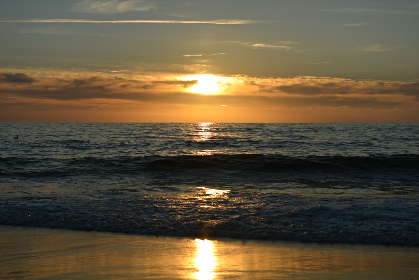 Sonnenuntergang auf Sylt