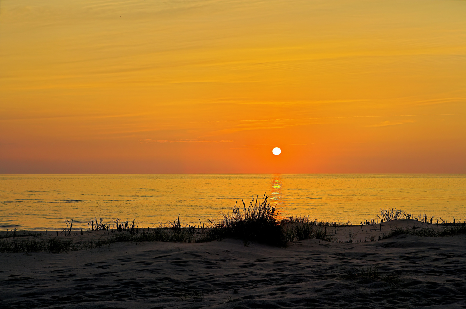 Sonnenuntergang auf Sylt