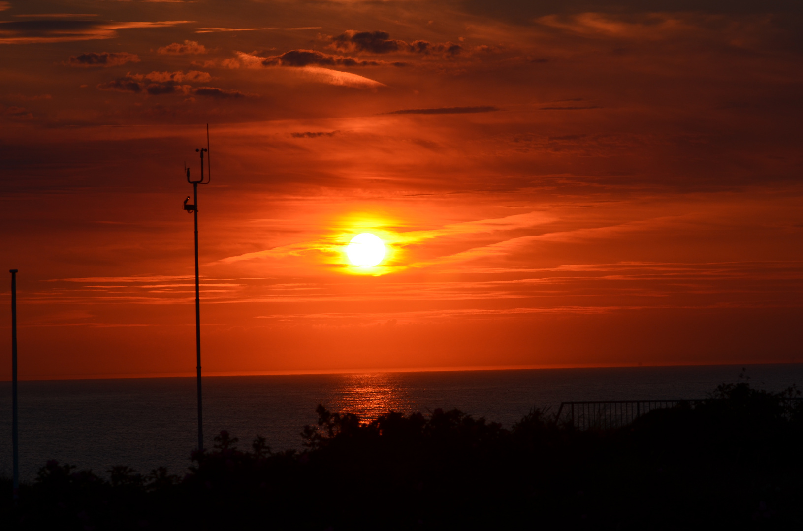 Sonnenuntergang auf Sylt/Hörnum