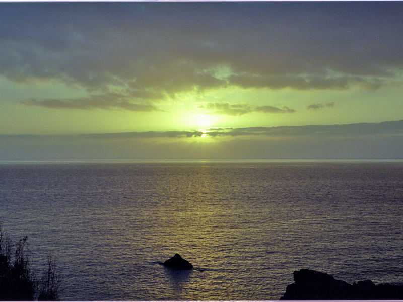 Sonnenuntergang auf Teneriffa