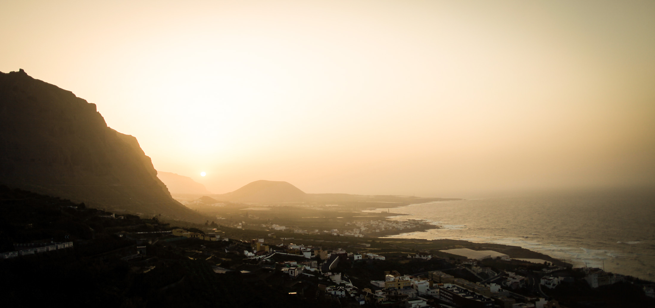 Sonnenuntergang auf Teneriffa