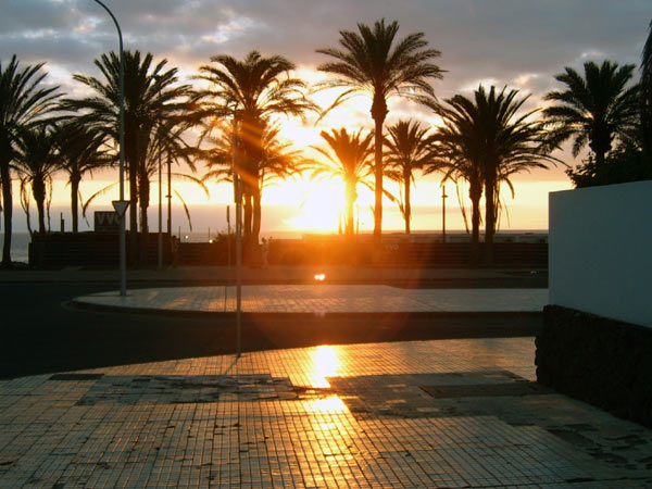 Sonnenuntergang auf Teneriffa