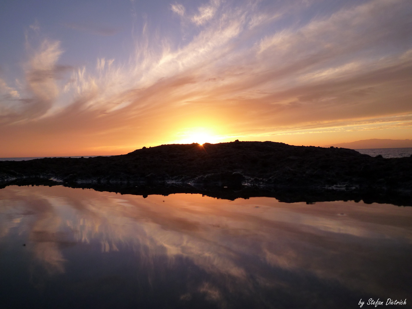 Sonnenuntergang auf Teneriffa