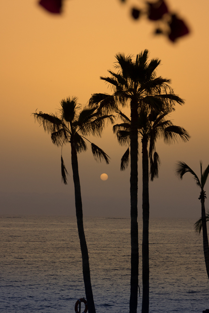 Sonnenuntergang auf Teneriffa