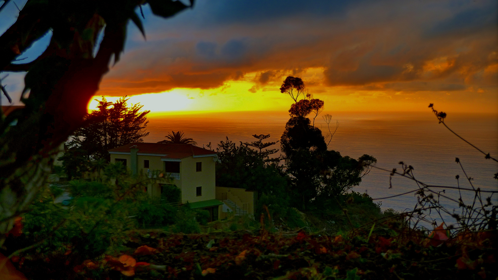 Sonnenuntergang auf Teneriffa