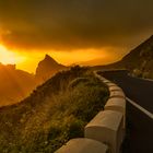 Sonnenuntergang auf Teneriffa .