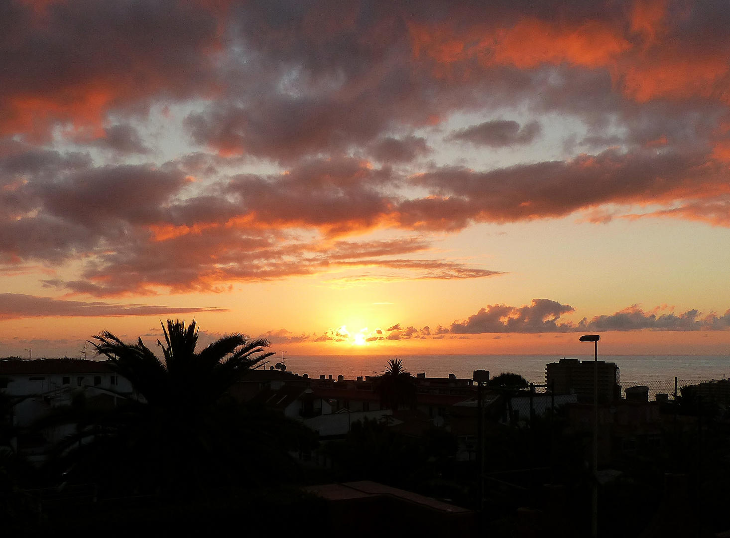 Sonnenuntergang auf Teneriffa