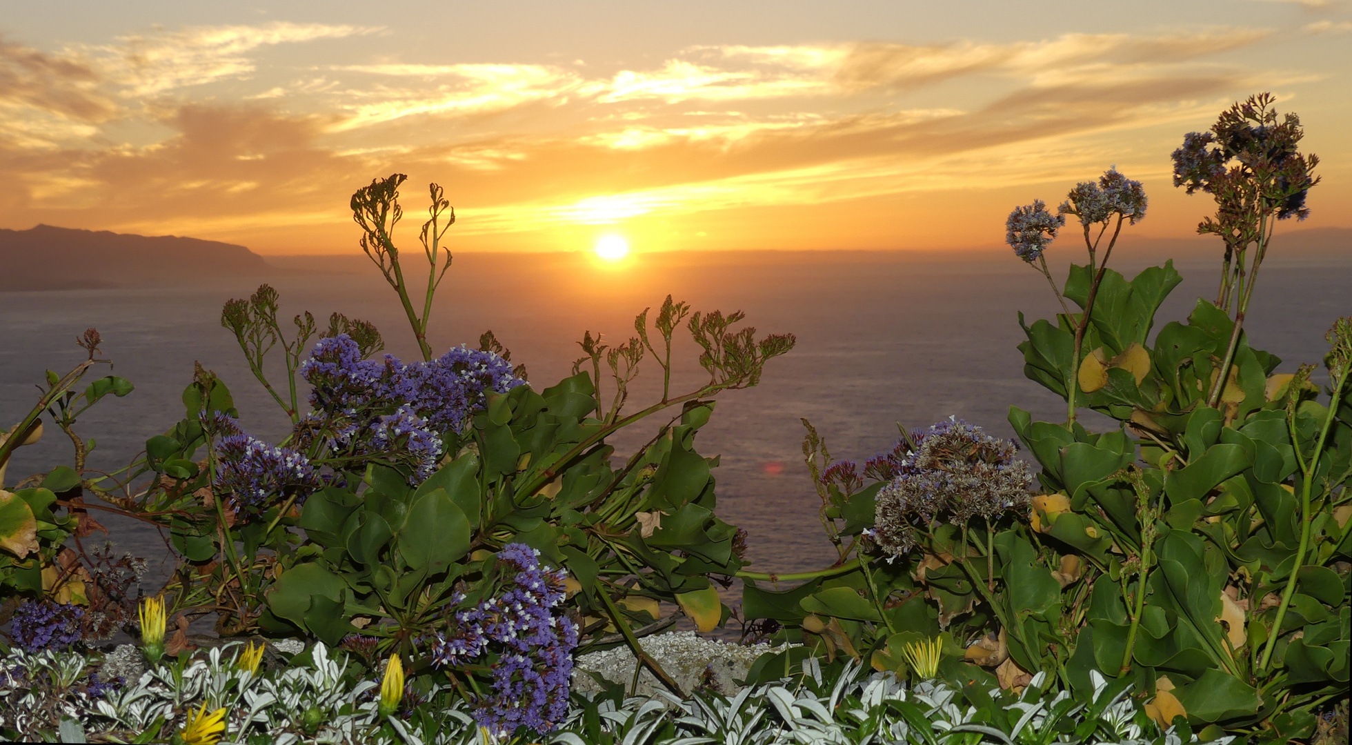 Sonnenuntergang auf Teneriffa