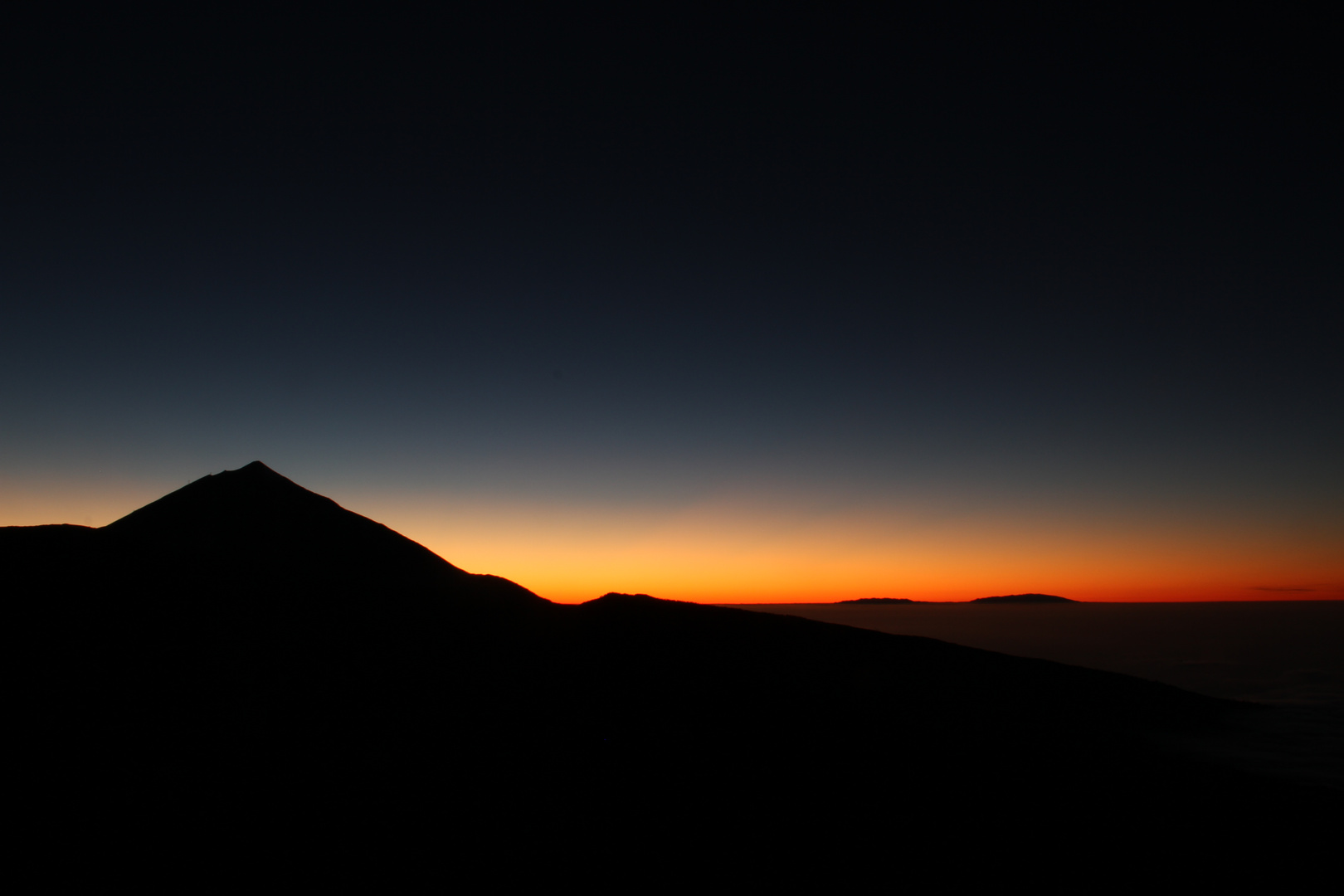 Sonnenuntergang auf Teneriffa