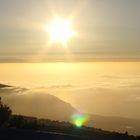 Sonnenuntergang auf Teneriffa mit Blick auf La Palma